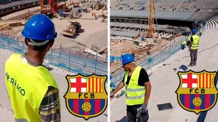 El Spotify Camp Nou, estadio del Barcelona va a estar listo en 8 años, por lo menos eso dicen los trabajadores