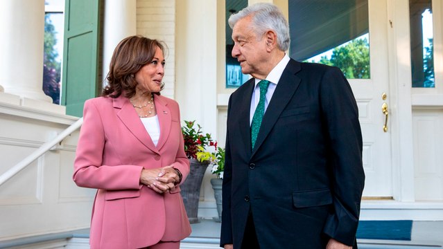 Kamala Harris, la Vicepresidenta de Estados Unidos que calificó a AMLO como su amigo y que podría suplir a Joe Biden como candidata presidencial