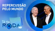 OBAMA, BILL CLINTON e outras AUTORIDADES se PRONUNCIAM sobre desistência de BIDEN | TÁ NA RODA