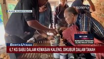 Polres Pelabuhan Makassar Temukan 6,7 KG Sabu Siap Edar Dikubur dalam Tanah!