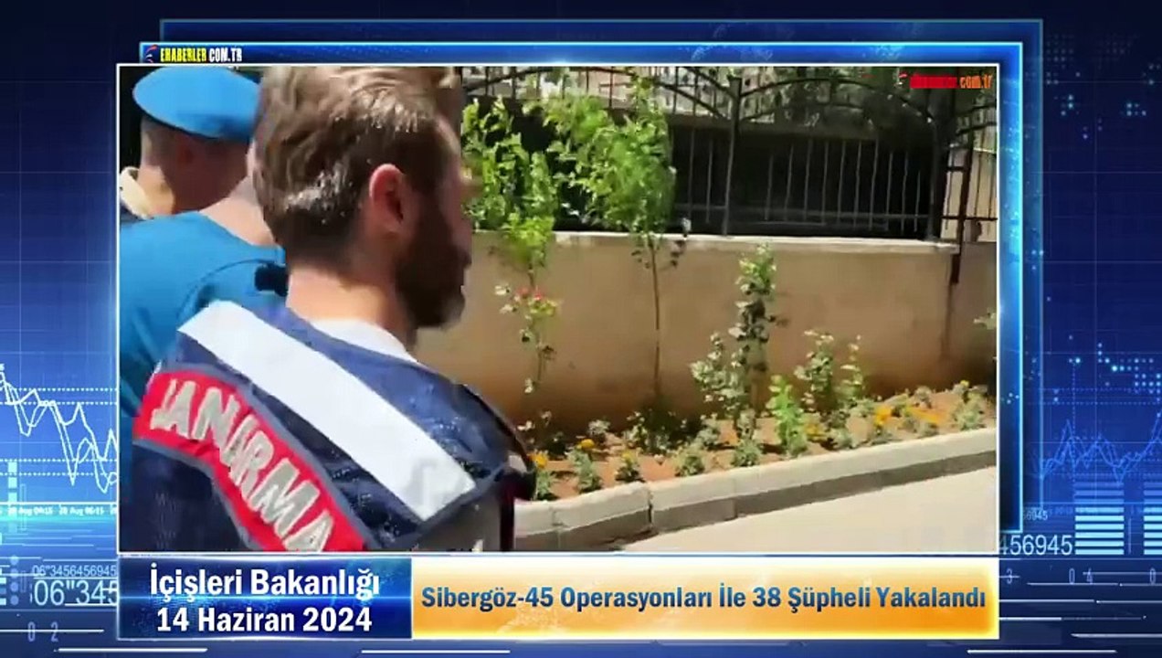 Sibergöz-45 Operasyonları İle 38 Şüpheli Yakalandı