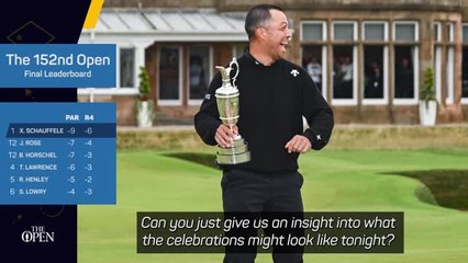 Schauffele wins 2024 Open Championship