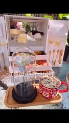 Preserved flower glass cover rose