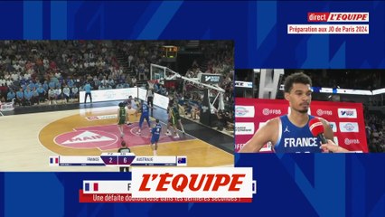 Wembanyama : « On a manqué de concentration » - JO 2024 - Basket