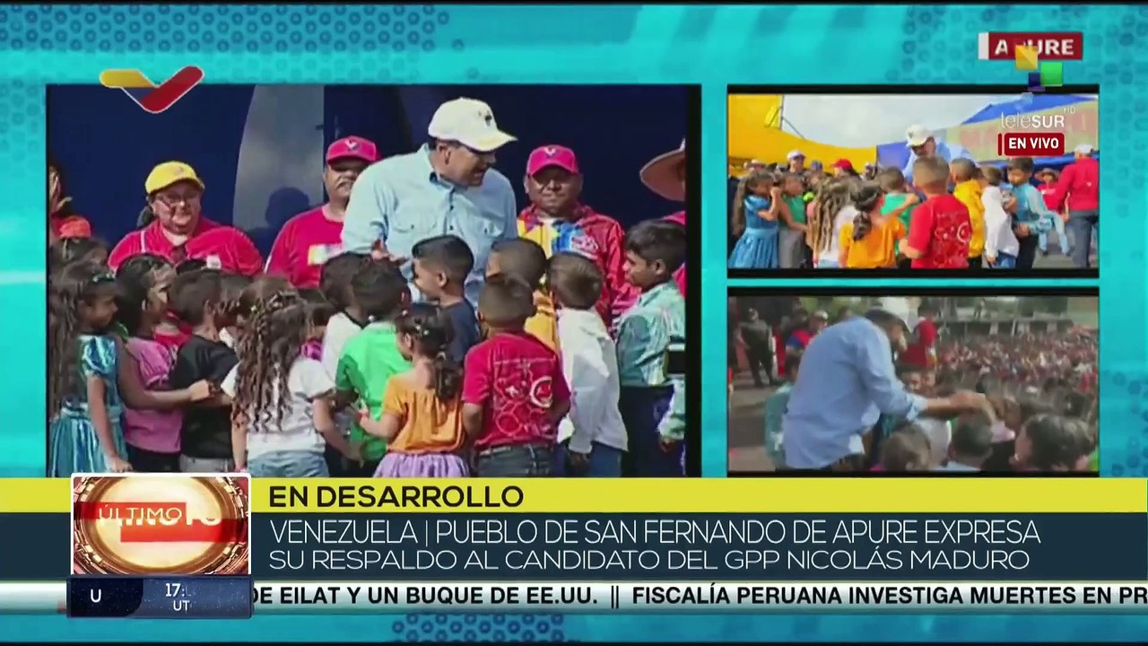 Pdte. Maduro realiza actividades para celebrar día de los niños en Apure