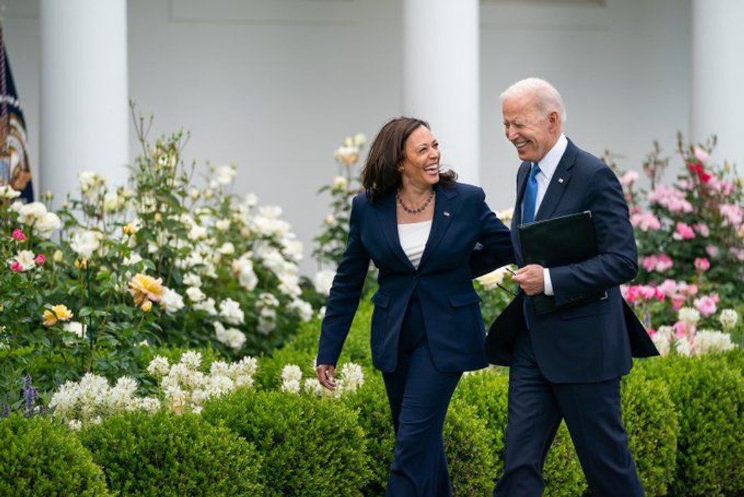 Joe Biden veut voir Kamala Harris, battre Donald Trump