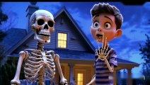 The silly spooky skeleton | funny cartoons story | story telling | moral story in english