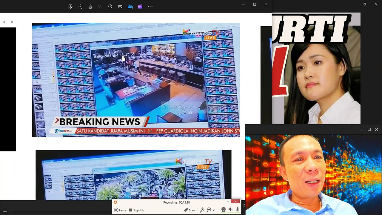 KRISHNA MURTI: JENDERAL PENIPU DAN MANIPULATIF OTAK REKAYASA VIDEO CCTV JESSICA WONGSO!