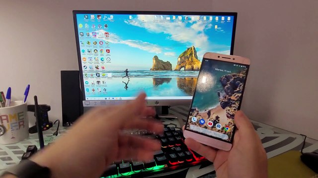 Como PASAR FOTOS y ARCHIVOS del CELULAR MÓVIL al ORDENADOR PORTÁTIL o PC FÁCIL y RÁPIDO