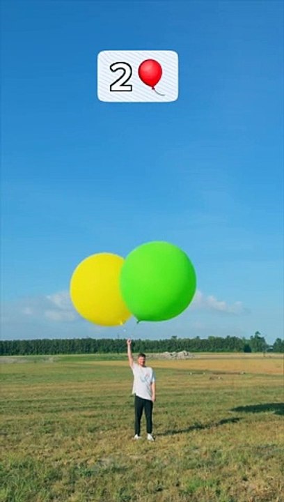 How Many Balloons Does It Take To Fly