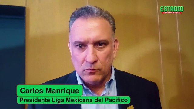 Carlos Manrique, presidente Liga Mexicana del Pacífico, habló sobre la VIOLENCIA en los ESTADIOS de Beisbol.