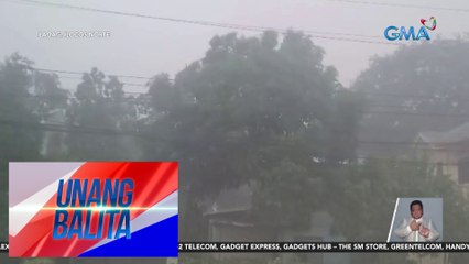 Ilang kalsada, binaha; mga gumuhong bato, humambalang | Unang Balita