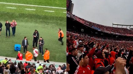 Enzo Fernández es ovacionado por la afición del River Plate en medio de su escandalo por 'racismo'