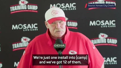 Reid impressed by rookies Worthy and Rees-Zammit in Chiefs camp