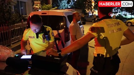 Ehliyetsiz araç kullanan sürücü uygulamada yakalandı