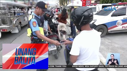 Kabi-kabilang checkpoint, itinayo sa Batangas at Pampanga para sa SONA ni pangulong Bongbong Marcos | Unang Balita