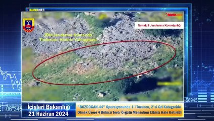 Bozdoğan-44 Operasyonları İle 4 Terörist Etkisiz Hale Getirildi