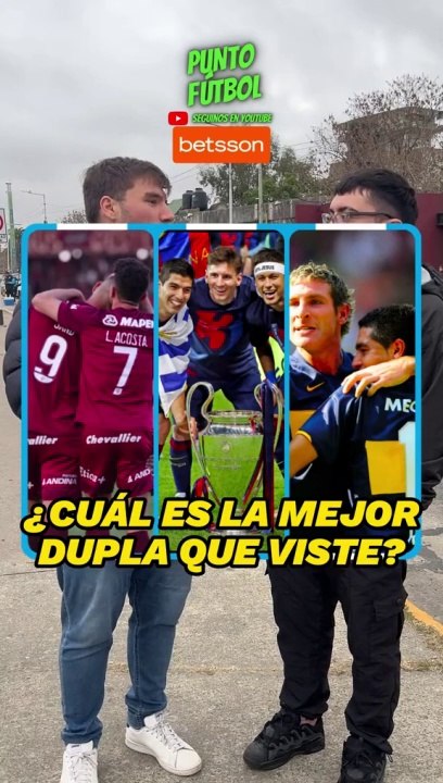 ¿Mejor dupla/tridente que viste?