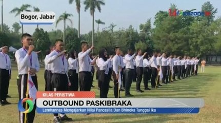 76 Calon Paskibraka HUT RI Ikuti Outbound oleh Lemhannas
