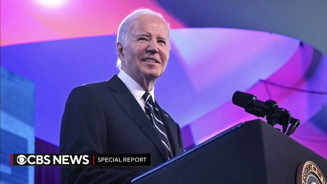Elections US : Regardez le Breaking News de CBS qui a interrompu ses programmes pour annoncer le retrait de la Joe Biden