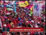 Barinas recibe con alegría al candidato presidencial Nicolás Maduro