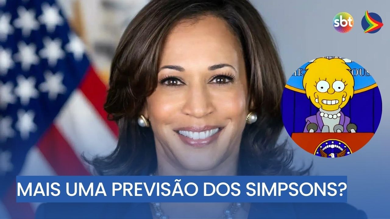 ELEIÇÕES NOS ESTADOS UNIDOS: OS SIMPSONS "PREVIRAM" APOSTA EM KAMALA HARRIS À PRESIDÊNCIA?
