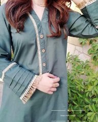 Plain dress Design for Summer