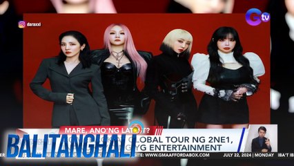 Comeback at global tour ng 2NE1, inanunsyo ng YG Entertainment | Balitanghali