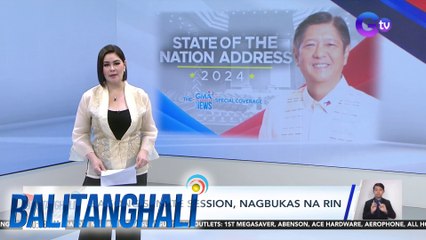 Bagong Senate session, nagbukas na rin | Balitanghali