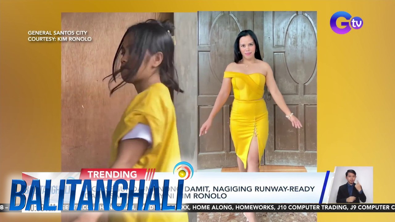 Mga segunda-manong damit, nagiging runway-ready dahil sa creativity ni Kim Ronolo | Balitanghali
