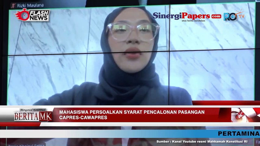 Empat Mahasiswa Fakultas Syariah dan Hukum UIN Sunan Kalijaga Uji Batasan Open Legal Policy dan Preisidential Threshold ke MK