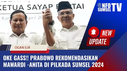 Akhirnya Pasangan Mawardi Yahya - Anita Noeringhati Kantongi Rekomendasi Partai Gerindra