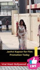 Janhvi Kapoor look Khubsoorat in this dreamy saree