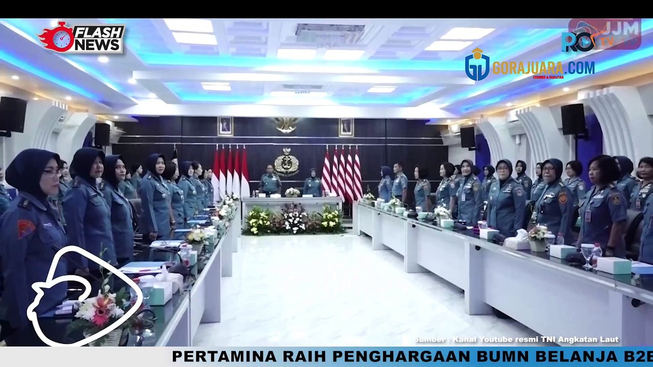 KORPS WANITA TNI AL (KOWAL) GELAR RAPAT KOORDINASI TAHUN 2024 DI JAKARTA KOMITMEN PROFESIONAL MENUJU INDONESIA MAJU