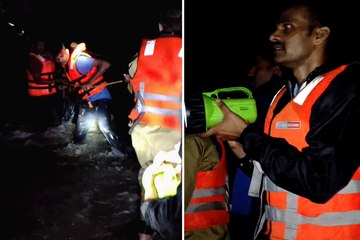 सामने आया रेस्क्यू ऑपरेशन का वीडियो