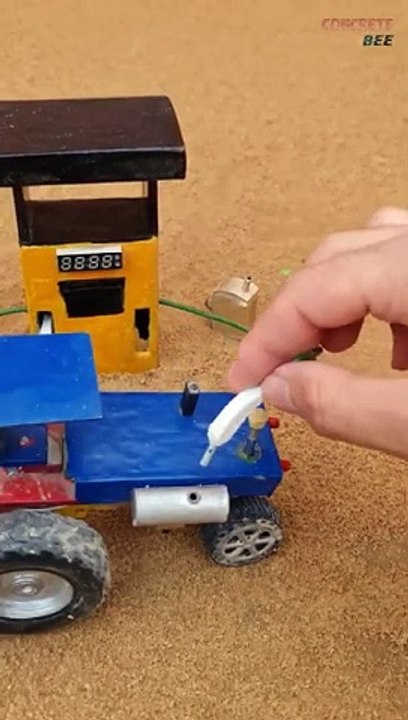 Mini Chaff Cutter Machine Project Mini Handpump Water Motor And Cow Video Project #26