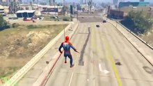GTA 5 Hulk Vs Spiderman Ragdolls Compilation _ (GTA 5 Fails Funny Moments Ragdol