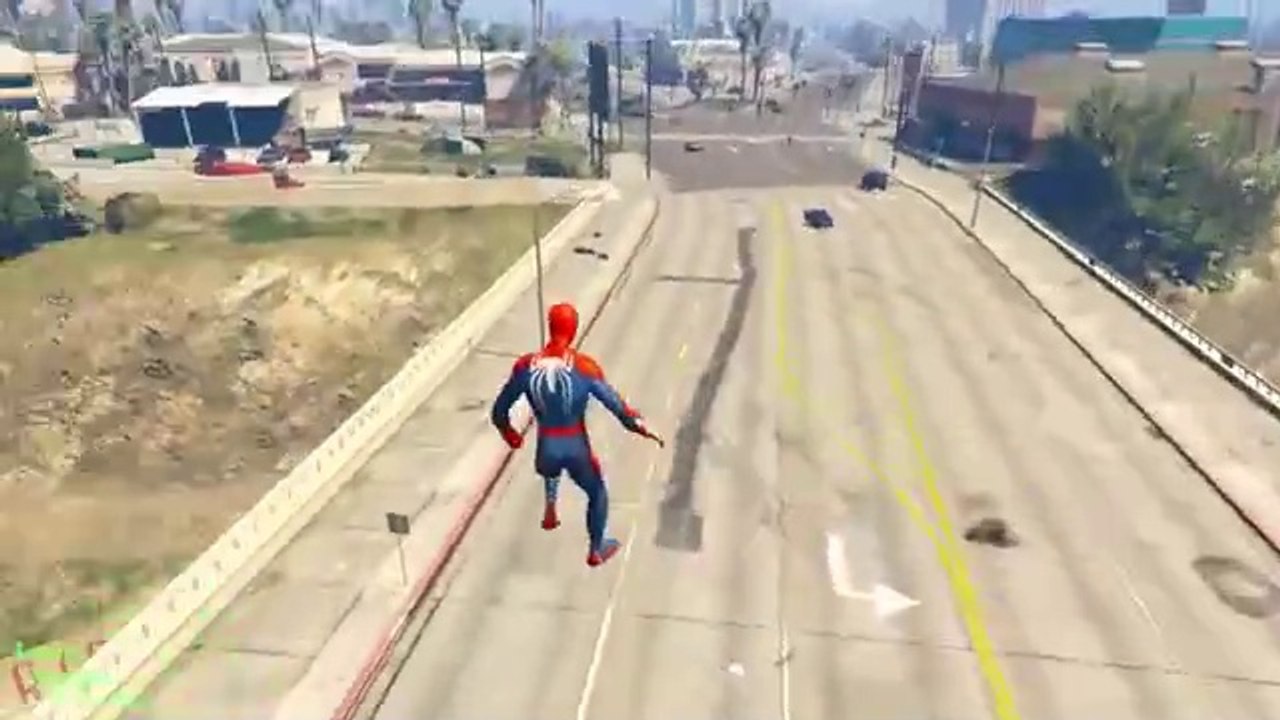 GTA 5 Hulk Vs Spiderman Ragdolls Compilation _ (GTA 5 Fails Funny Moments Ragdol