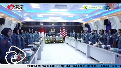 Korps Wanita TNI  AL Gelar Rapat Koordinasi 2024 Komitmen di Jakarta Komitmen Profesional  menuju Indonesia Maju