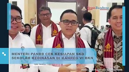 Menteri PANRB Cek Kesiapan SKD Sekolah Kedinasan di Kanreg VI BKN