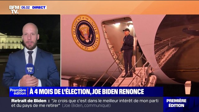 Comment Joe Biden a pris la décision, en quelques jours, de se retirer de la présidentielle américaine