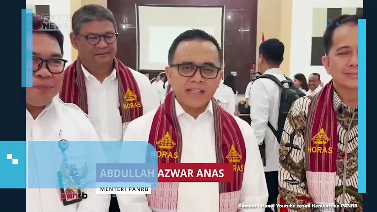MENPAN RB Abdullah Azwar Anas Cek Kesiapan SKD...