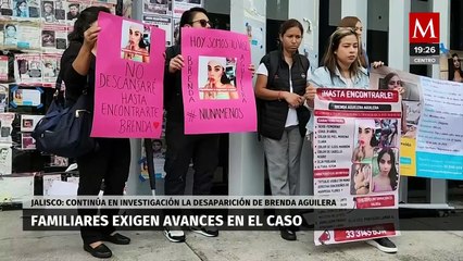Familiares y amigos exigen a las autoridades de Jalisco avances en el caso de una joven desaparecida