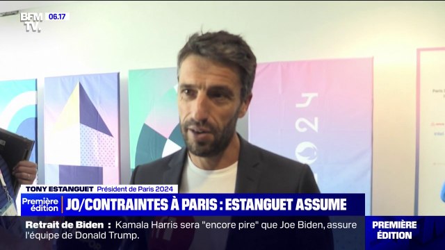 On en a conscience (...) C'est une fois tous les 100 ans : Tony Estanguet revient sur les contraintes causées par les JO à Paris