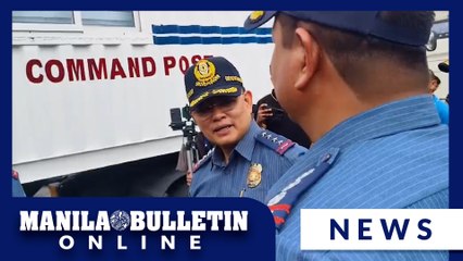 PNP Chief Marbil checks security preparations on Commonwealth Avenue for SONA 2024