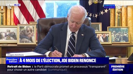"Le meilleur intérêt de mon parti et du pays": comment Joe Biden justifie son renoncement dans son communiqué