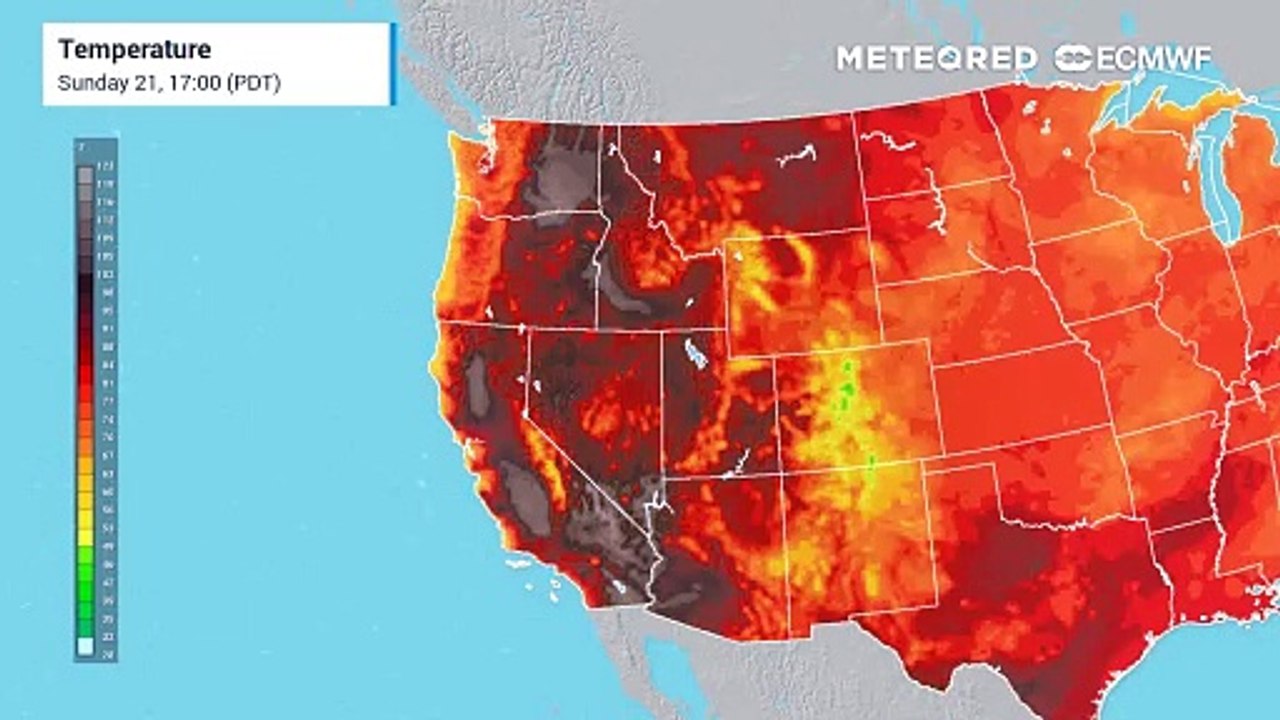 Western Heat Builds This Week