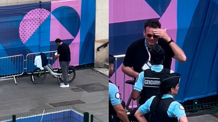 David Faitelson llega con mucho estilo al set de TUDN en París pero es abordado por la policía