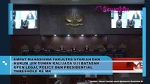 Empat Mahasiswa Fakultas Syariah dan Hukum UIN Sunan Kalijaga Mengajukan Uji Batasan Open Legal Policy dan Presidential Threshold ke MK