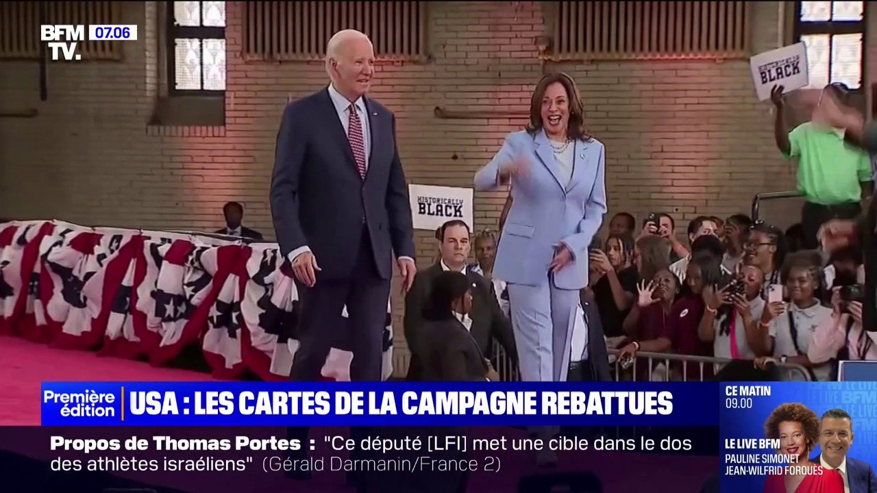 Retrait de Joe Biden: comment va être désigné le candidat démocrate, alors que Kamala Harris part favorite?